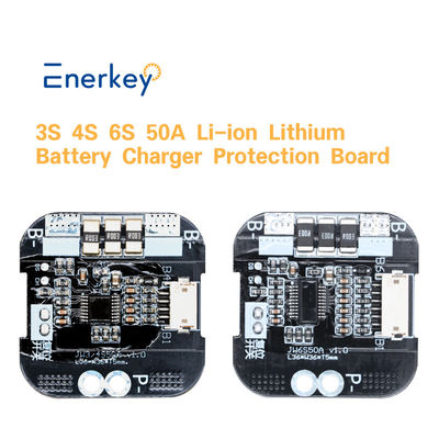 kaufen 12V 24V Lithiumbatterie BMS 3S 4S 6S 50A Batterie Schutzbrett für die Stromversorgung Online-Herstellung