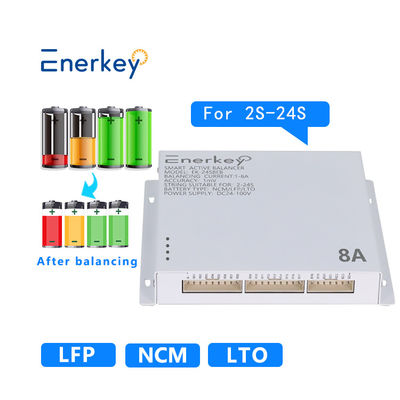 kaufen Enerkey 8s 10s 12s 16s 20s 8a Smart Active Balancer Lithium-Batteriezellen-Balance Board Online-Herstellung