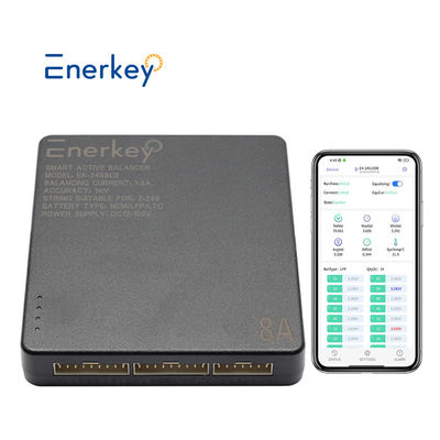 Enerkey BMS 4S 8S 8A Smart Active Balancer Lifepo4 Lithium-Ionen-Batterien für Wohnmobil