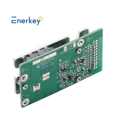 PCM Li-Ion / LiFePO4 Batterie BMS 10S 36V 15A mit elektronischem Schalter und Balancer