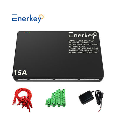 Intelligenter kapazitiver aktiver Balancer 2S - 24S 15A Energieübertragung für Lifepo4 Batterie