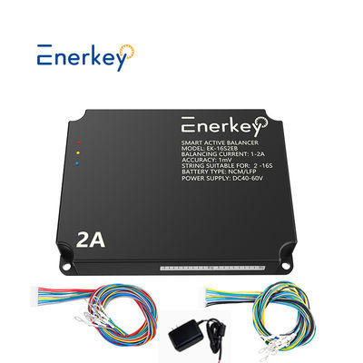 Enerkey BMS Smart Balancer 2A Aktive Balance 4S 8S 16S 200A 2V-100V für die Energiebank Lifepo4/Li-Ionen-Batterie