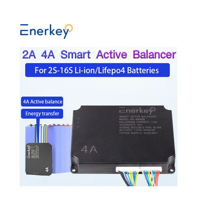 Enerkey 5TH Active Balancer für Lifepo4 / Li-Ionen-Batterie-Equalierung in 8S 10S 14S 16S