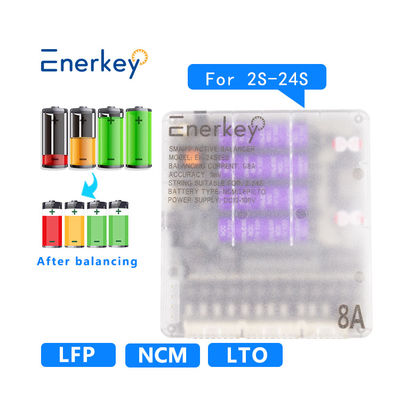 Enerkey Smart Active Balancer 8a 24s 1A-8A Smart Equalizer für die kommerzielle Energiespeicherung