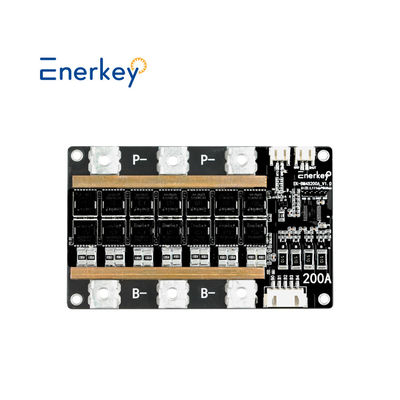 Enerkey Hardware BMS 4S 12V 200A Lifepo4 Lithium-Ionen Lto Batteriepaket BMS zur Speicherung von Solarenergie