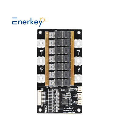 Enerkey BMS 3S 4S 5S 6S 7S 8S BMS Gleichgewichtsstrom Dauerstrom 200A Lifepo4 Li-Ionen LTO SIB-Batterie