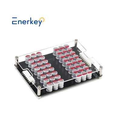 Enerkey 12S 13S 14S 15S 16S 5A Akkuaktiver Ausgleichsgerät mit Li-Ionen-/Lto-/Lifepo4-Equalizer aus Acrylplatte für Elektroautos